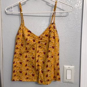 Flower print tank top